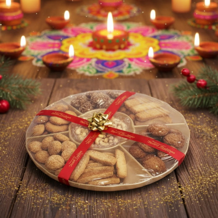 Luxury Festive Cookie & Nut Platter