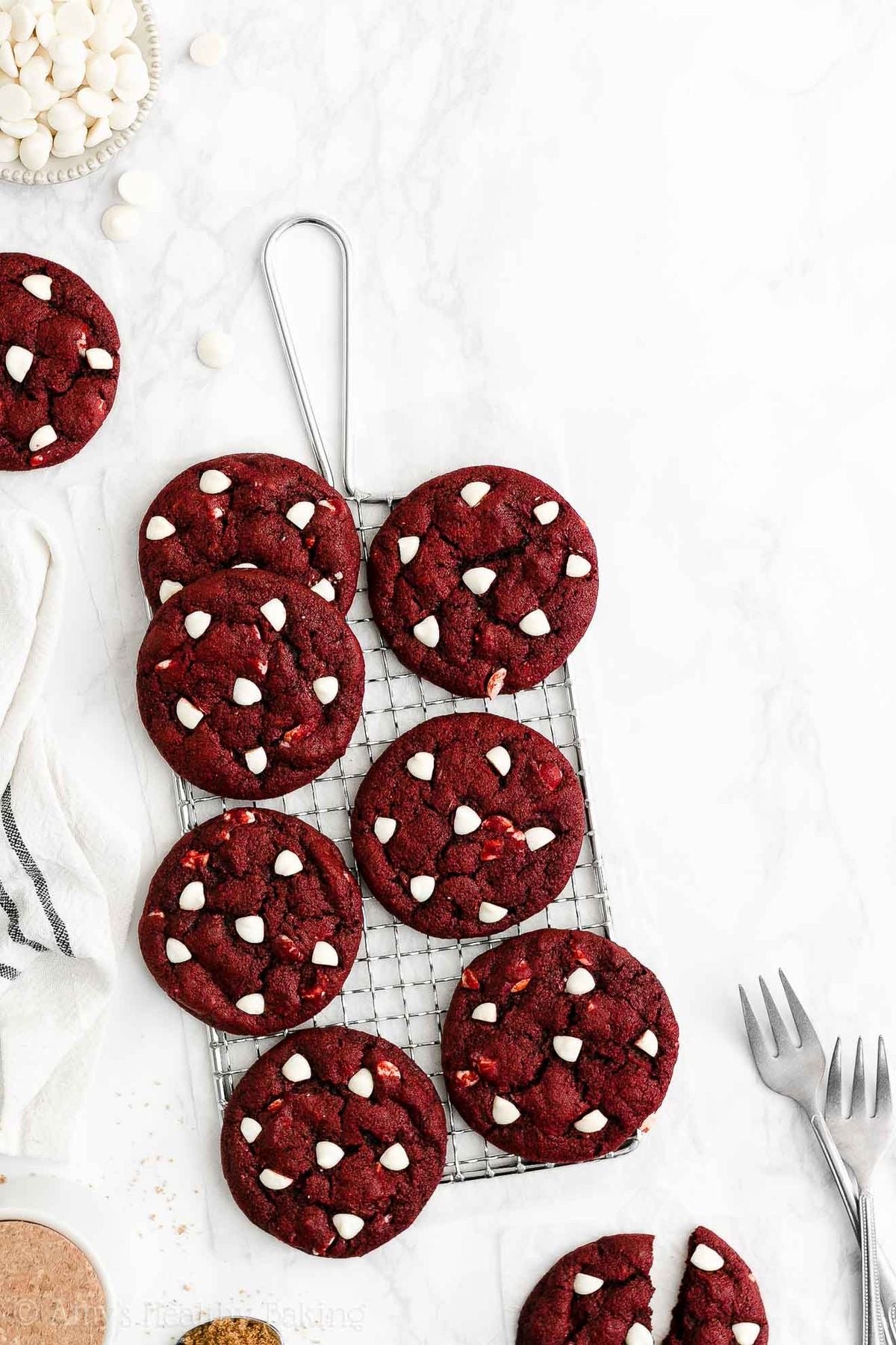 Red Velvet Eggless Cookie
