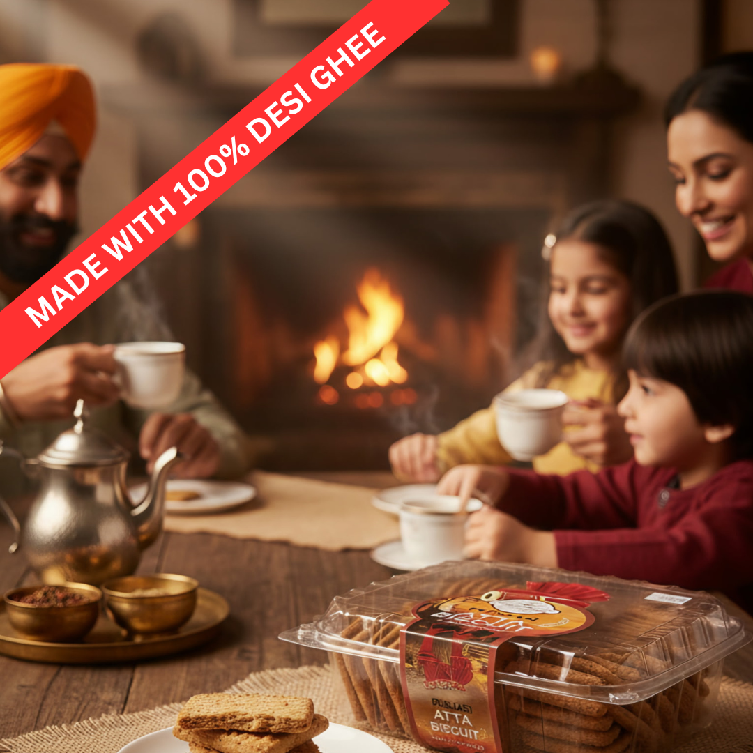 Desi Ghee Punjabi Atta Biscutis