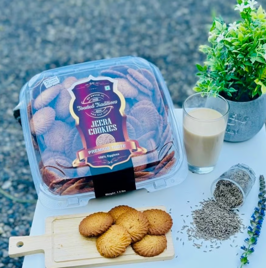 Punjabi Jeera(Cumin Seeds) Cookies