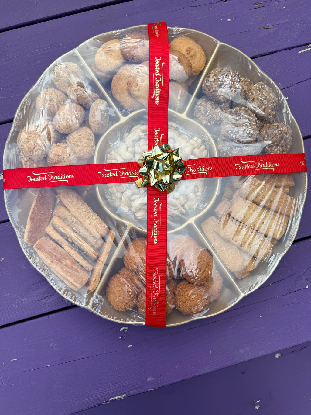 Luxury Festive Cookie & Nut Platter