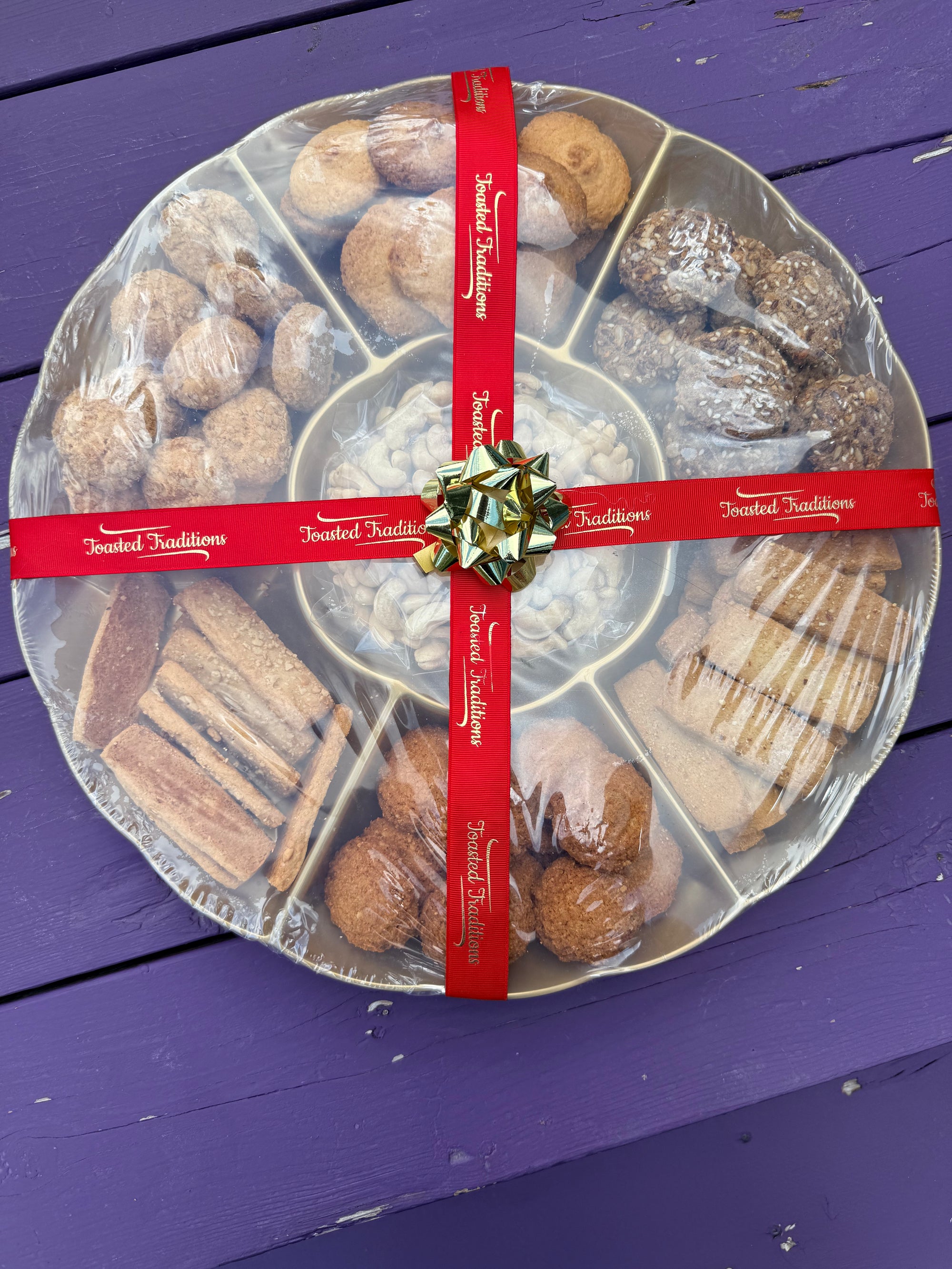 Luxury Festive Cookie & Nut Platter